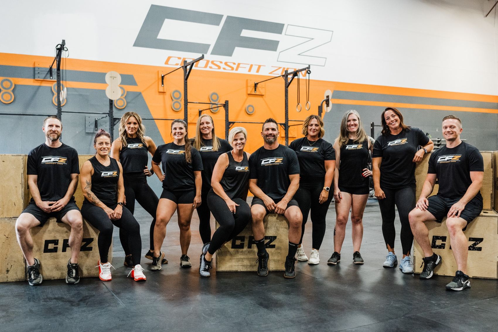 CrossFit Zion coach leading movement prep